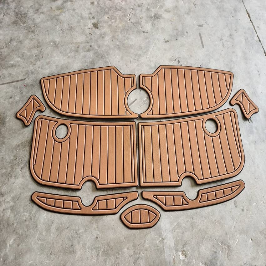 Boat EVA Faux Teak Decking Floor Compatible with 2007 Yamaha SX230 SR230 AR230 Swim Platform
