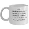 Medical Coder Coffee Mug, Gift for Medical Transcriptionist, Funny Medical Coding Cup view 1