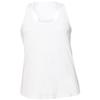 JustBlanks Ladies Ultra Soft 100% Cotton Jersey Racerback Gym Running Yoga Sleeveless Tank Top for Women - White - S view 4