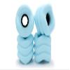 Shark Wheel 60 mm 78a, Skateboard Cruising Wheels, California Roll, Ice Blue, Set of 4 Wheels view 1