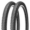 MOHEGIA 26x1.95 Inch Mountain Bike Tires,26" Steel Bead All-Terrain Folding MTB Replacement Tires 2-Pack - High-Performance Durable for Off-Road, Street & Trail Adventures-2 Unit view 1