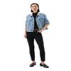GAP Womens Skinny Ankle in Bi-Stretch Pants, True Black V2, 18 US view 1