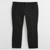 GAP Womens Skinny Ankle in Bi-Stretch Pants, True Black V2, 18 US view 3