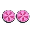 EMVANV Kids Bicycle Training Wheels, 1 Pair Bike Assist Wheel Balance Stabilisers Training Tool Low Noise Rubber Bike Replacement Stabilizer Wheels(Pink) view 1