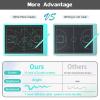 Newnaivete Rechargeable Electronic Basketball Coaching Board - 15 inch LCD Baskball Tactical Coach Board with Stylus Pen for Coaches Marker Training Writing Digital Basketball Training Equipment view 3