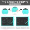 Newnaivete Rechargeable Electronic Basketball Coaching Board - 15 inch LCD Baskball Tactical Coach Board with Stylus Pen for Coaches Marker Training Writing Digital Basketball Training Equipment view 4