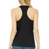 JustBlanks Ladies Ultra Soft 100% Cotton Jersey Racerback Gym Running Yoga Sleeveless Tank Top for Women - Black - M view 2