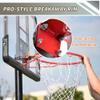 Homefine Basketball Hoop & Goal, 6.6-10 FT Height Adjustable Basketball System for for Youth and Adults, Waterproof for Indoor Outdoor Use, Black view 4