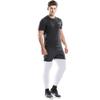 Kuangmi Full Leg Compression Sleeves Knee Braces Pain Relief for Cycling Running Marathon Basketball 1 Pair (White, XL) view 3