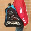 Portable Roller Skate Bag Inline Skating Carrying Bag Girl Boy Ice Skating Boots Storage Shoulder Bag with Adjustable Strap and Handle Adult Youth Large Outdoor Skating Shoes Tote with Mesh Pockets view 2