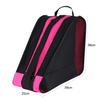 Portable Roller Skate Bag Inline Skating Carrying Bag Girl Boy Ice Skating Boots Storage Shoulder Bag with Adjustable Strap and Handle Adult Youth Large Outdoor Skating Shoes Tote with Mesh Pockets view 3