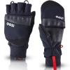 OOZi Winter Gloves for Men Women Touchscreen Gloves Cold Weather Warm Work Gloves for Hiking Running Cycling Driving (S, Black) view 1