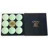 CRICAL TAOM Round Blue Green Colors Billiard Chalk Pool Snooker Chalk Accessories view 1