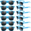TUPARKA 12 Pack Sunglasses Party Favors Bulk Party Sunglasses Goody Bag Fillers for Birthday Party Beach Pool Party, Blue view 1