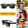 TUPARKA 12 Pack Sunglasses Neon Colors Sunglasses Party Favors Goody Bag Fillers Bulk for Birthday Party Beach Pool Party, 12 Colors (Black) view 4