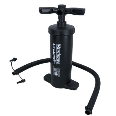 AB Tools 14.5" Air Hammer Hand Pump Air Inflator 4L 0.5Bar Inflatable Boat Kayak Toy