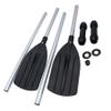 AB Tools Lightweight Aluminium Oars Paddle Set Boat Tender Kayak Canoe Folding view 1