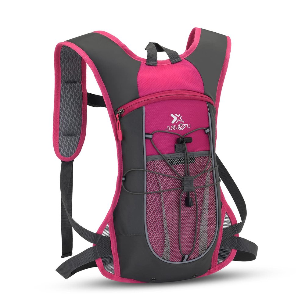 CLAPE Outdoor Hiking Hydration Backpack Pack with 2L BPA Free Water Bladder, Lightweight Comfortable Running Backpack and Cycling Backpack for Short Day Hikes, Day Trips and Trails