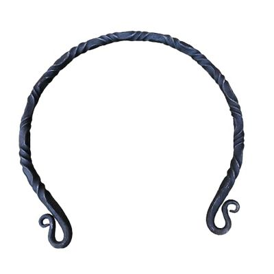 ARTIZANSTORE Viking/Celtic/Saxon/Roman/Greek Neck Torc, black