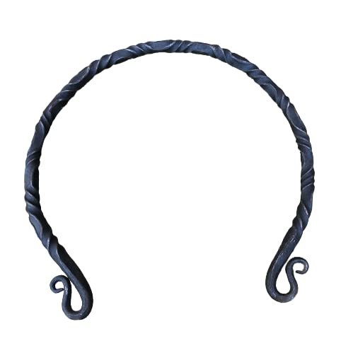 ARTIZANSTORE Viking/Celtic/Saxon/Roman/Greek Neck Torc, black