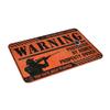 Layering Rugs Front Door Warning Protecter by Armed Property Owner Rug Outdoor Mat for Camping ( Size : 65X90CM ) view 3