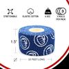 WOD Nation Weightlifting Hook Grip Athletic Tape, Flexible Fabric Thumb & Finger Tape - Easy-Tear, Sweat-Proof, Durable Strips for Powerlifting & Gym, 12-Pack (23 ft Rolls) - Blue view 2