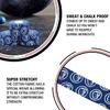 WOD Nation Weightlifting Hook Grip Athletic Tape, Flexible Fabric Thumb & Finger Tape - Easy-Tear, Sweat-Proof, Durable Strips for Powerlifting & Gym, 12-Pack (23 ft Rolls) - Blue view 4