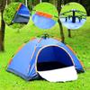 defdong Camping Pop up Tent 2 People, Waterproof and Windproof Family Tents for Camping, 2 in 1 for Outdoor & Travel, 60s Setup, Ventilated Windows, Portable Carry Bag view 2
