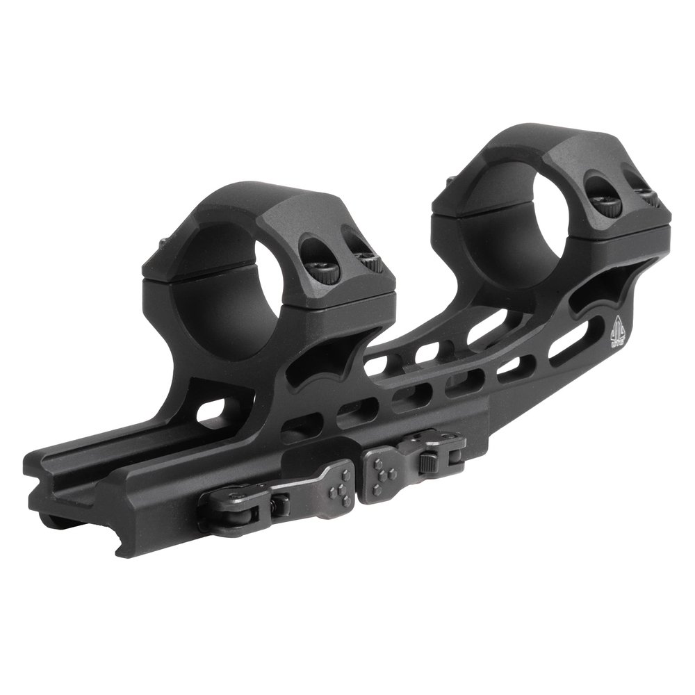 UTG ACCU-SYNC QR 1", High Pro, 50mm Offset Scope Mount, Black