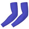 HDE Arm Sleeves for Men Women, Compression Sleeve Arm UV Protection Basketball Baseball Football Royal Blue - L view 2