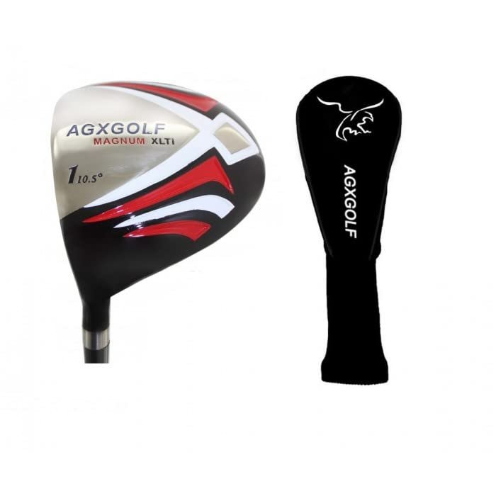 AGXGOLF Magnum XLTi 460cc Titanium Driver with Graphite Shaft Men's Left Hand, Regular Flex, Regular Length