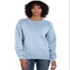 Hanes Mens Big ComfortWash Garment Dyed Fleece Sweatshirt, L, Soothing Blue view 1