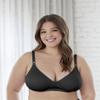 Bestform Womens 5006248 Striped Wireless Cotton Bra with Lightly-Lined Cups view 2