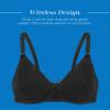 Bestform Womens 5006248 Striped Wireless Cotton Bra with Lightly-Lined Cups view 4