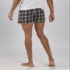 boxercraft Essential Cotton Flannel Boxer Shorts, with Fly Front Opening, 2XL, Royal/Silver view 3