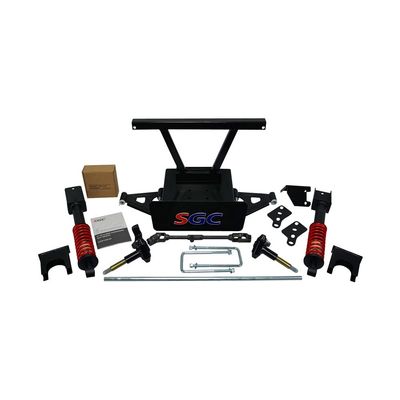 Hardcore Parts SGC 6 Heavy Duty All-Terrain Suspension Lift Kit for Club Car DS (1982-2003) Golf Cart