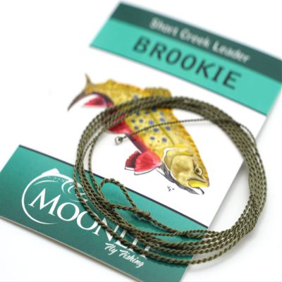 Brookie Short Furled Leader (Blue Line Fishing Fly Leader) (3-5wt)
