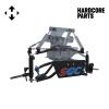 Hardcore Parts SGC 6 Heavy Duty Double A-Arm Suspension Lift Kit for Club Car Carryall Golf Cart (1996-2011) Patent Pending view 2