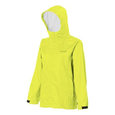 Grundns Women's Weather Watch Jacket | Updated | Waterproof, Stain-Resistant, Hi-Vis Yellow, Small