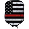 DUNHUANG American Flag Padded Pickleballs Protection Paddles Cover Personalized Cover Paddles Case Rackets Cover Holder Sleeve Case Protector, Fits Most Paddles, Rackets,023 view 1