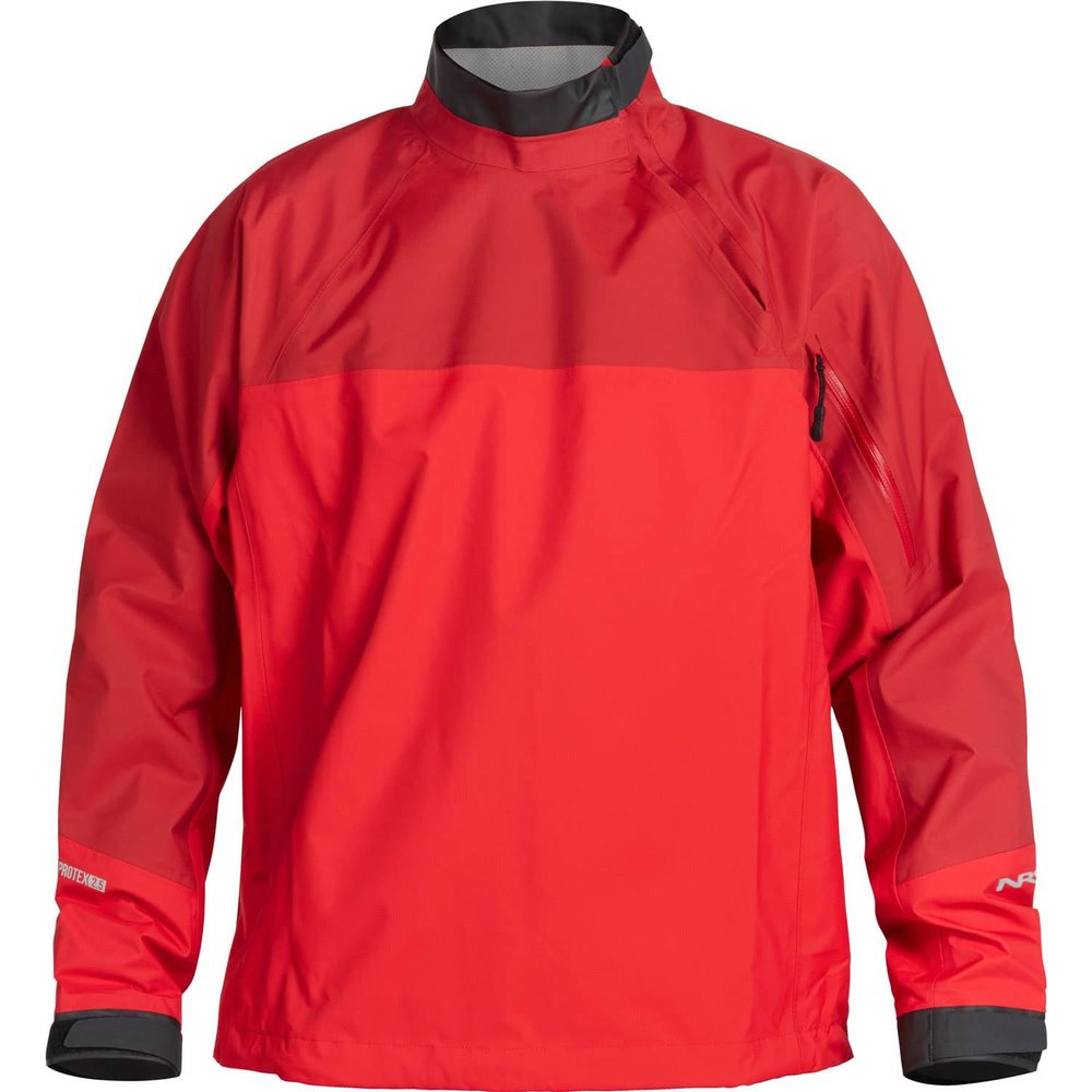 NRS Men's Endurance Paddling Jacket-Red-XS