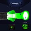 WINDFIRE Green Light Flashlights, Long Range Hunting Light Spotlight, Single Mode LED Tactical Flashlight Zoomable, Predator Varmint Hog Light for Night Hunting, Fishing view 2
