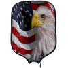 DUNHUANG American Flag Padded Pickleballs Protection Paddles Cover Personalized Cover Paddles Case Rackets Cover Holder Sleeve Case Protector, Fits Most Paddles, Rackets,012 view 1