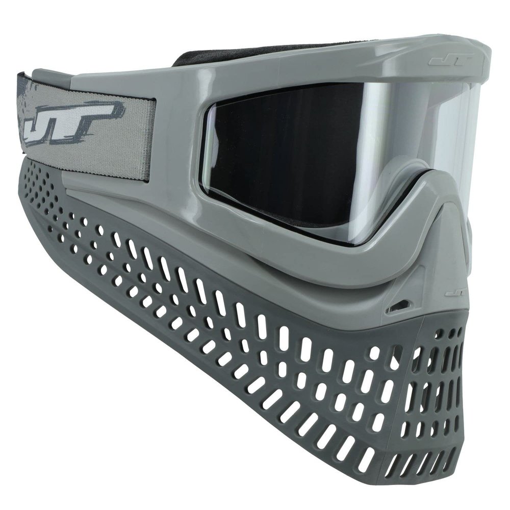 JT Proflex X With Quick Change System and Thermal Lens Paintball Goggle Grey/Rhino