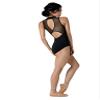 Danz N Motion Women Mock Neck Tank Leotard 22125A (Black, X-Large) view 1