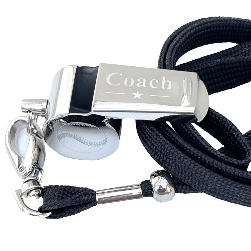 The Personal Exchange Engraved Coach Whistle (Baseball)