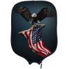 DUNHUANG American Flag Padded Pickleballs Protection Paddles Cover Personalized Cover Paddles Case Rackets Cover Holder Sleeve Case Protector, Fits Most Paddles, Rackets,069 view 1