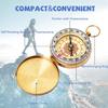 Bahfir Camping Survival Compass for Hiking, Kids, Camping Hunting, Outdoor Military Navigation Tool (2 Pack) view 2