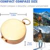 Bahfir Camping Survival Compass for Hiking, Kids, Camping Hunting, Outdoor Military Navigation Tool (2 Pack) view 4