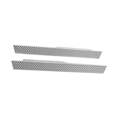 Hardcore Parts SGC Aluminum Diamond Plate Rocker Panel for EZGO RXV Golf Cart (Set of 2)